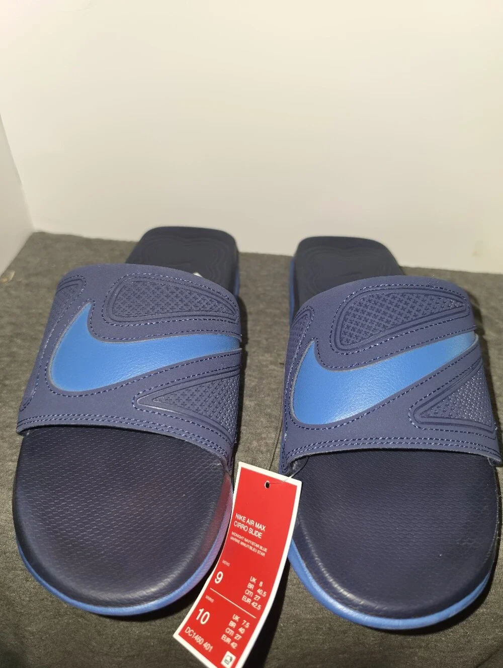 Nike Air Max Cirro Slides Slippers ~ Midnight Navy DC1460-401 | 9M / 10W *NWT